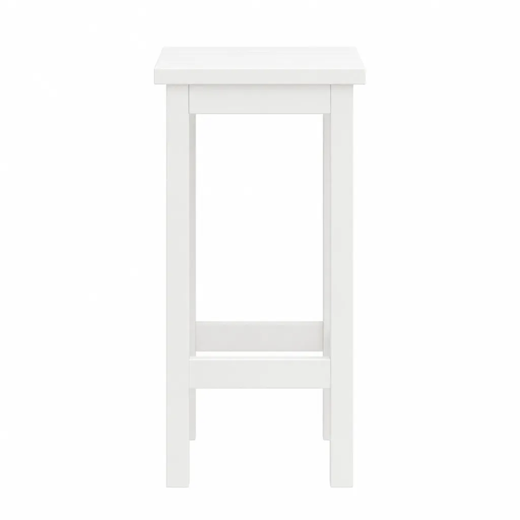 Banco country blanco frontal.webp