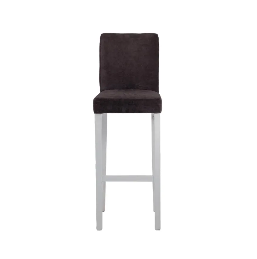 Banco acojinado gris frontal.webp