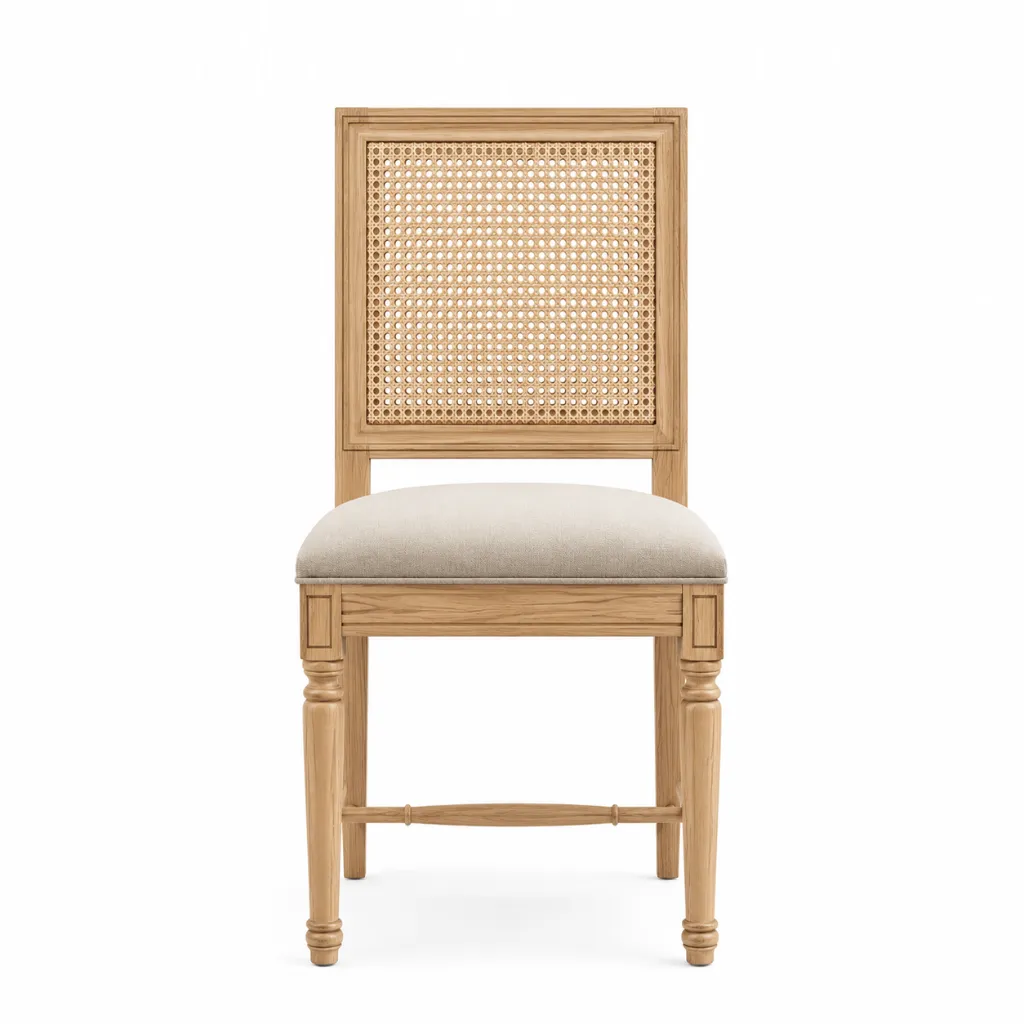 silla french square bejuco frontal.webp