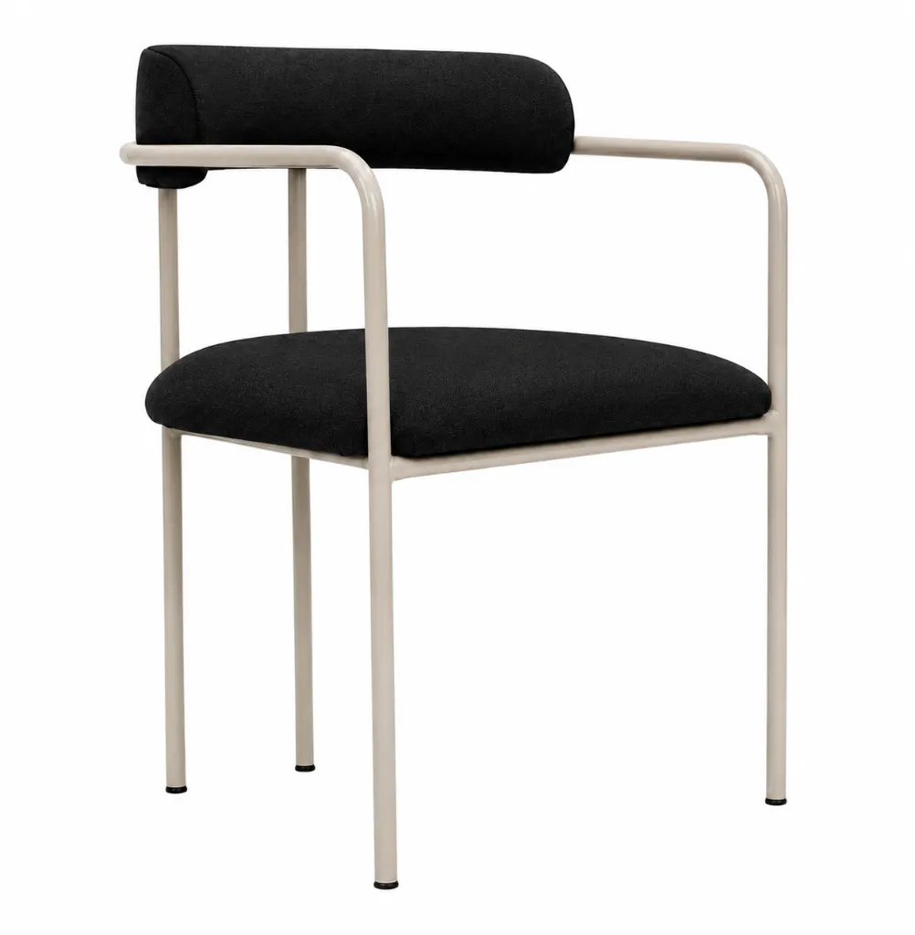 Silla dubai cojin negro.webp