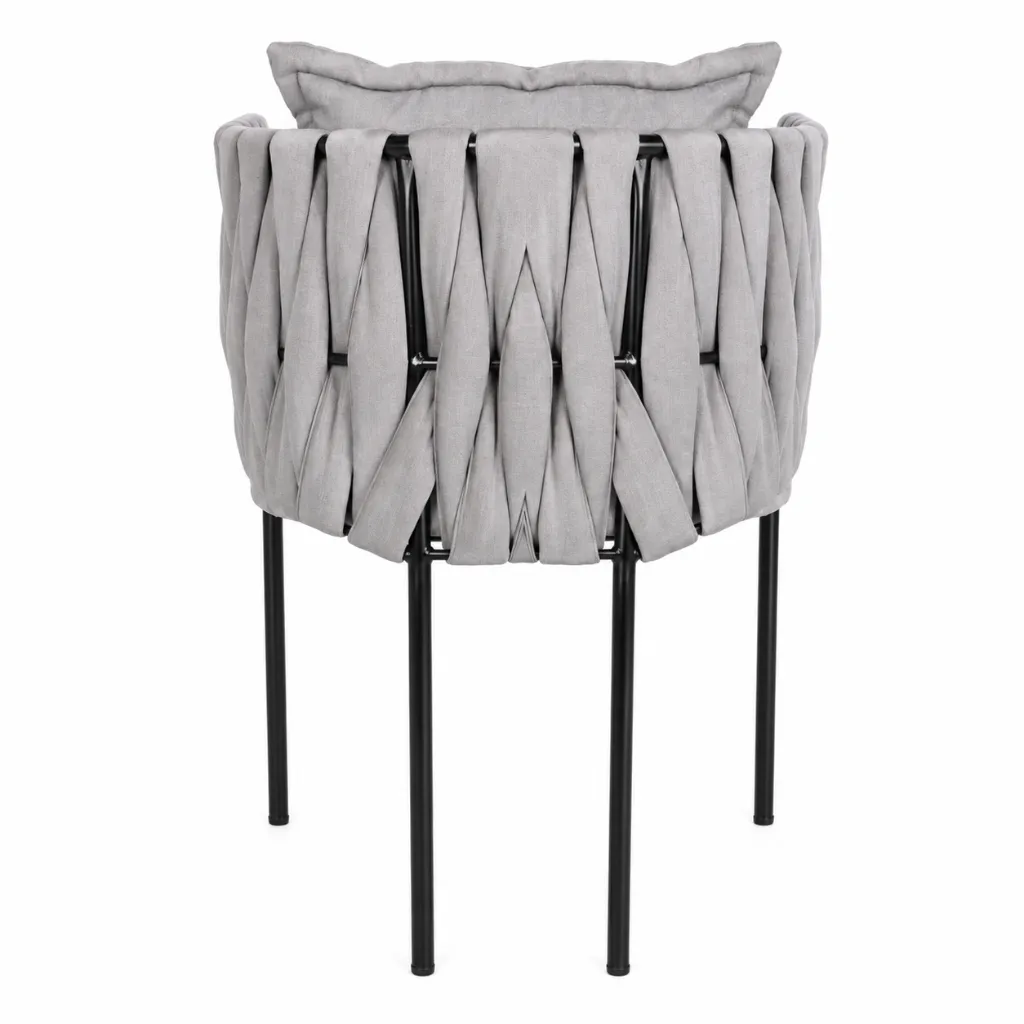 Silla Marsella Gris trasera.webp