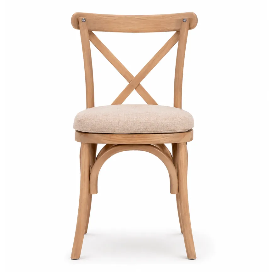 Silla Crossback lino frontal.webp
