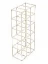 Mampara cubik perspectiva ivory.webp