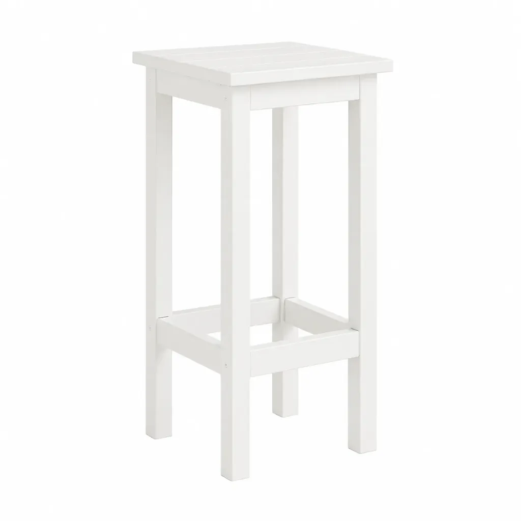 Banco country madera blanco