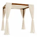 Pergola de madera